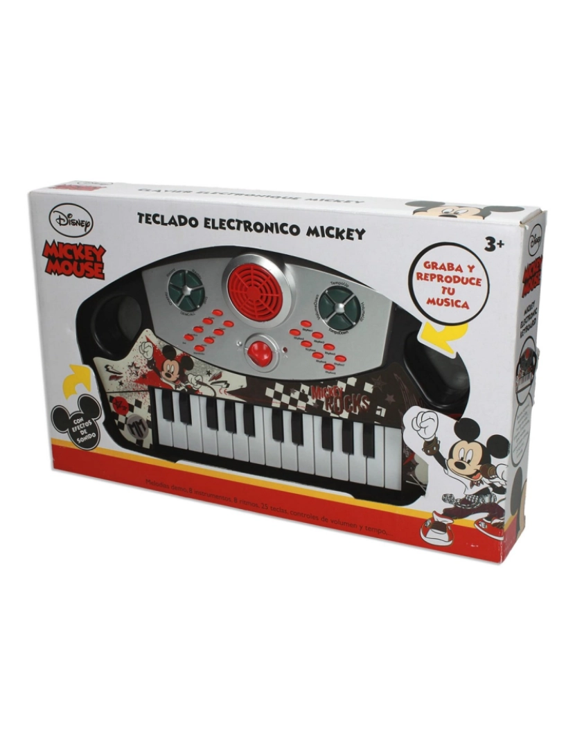 imagem de Brinquedo musical Mickey Mouse Piano Eletrónico5