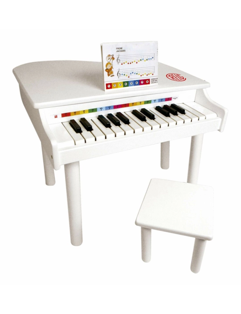 Reig - Piano Reig Infantil Branco (49,5 x 52 x 43 cm)