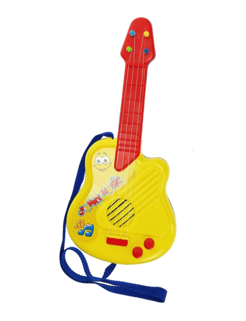 imagem de Guitarra Infantil Reig Microfone2