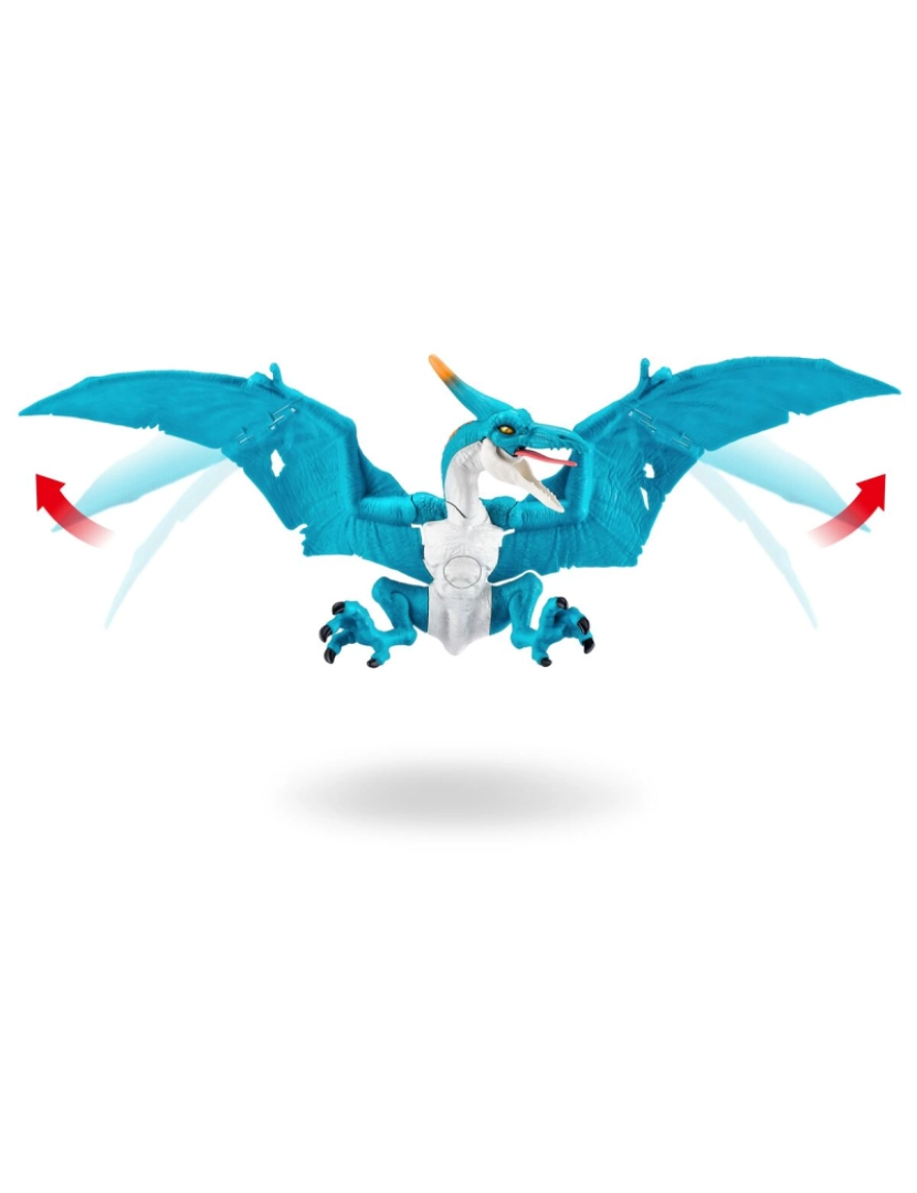 imagem de Dinossauro Zuru Robo Alive: Dino Action Pterodactyl Celeste Figura articulada3