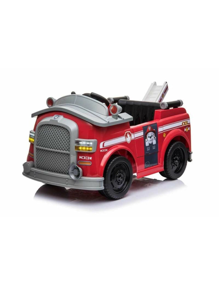 imagem de Carro elétrico para crianças Injusa Car Paw Patrol Marshall Vermelho1