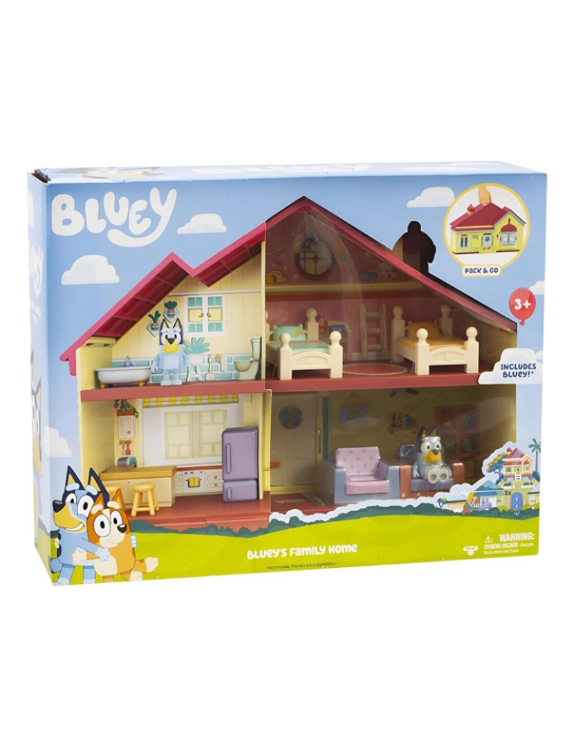 Bluey - Bluey Casa De Familia Bluey Playset Bly04000