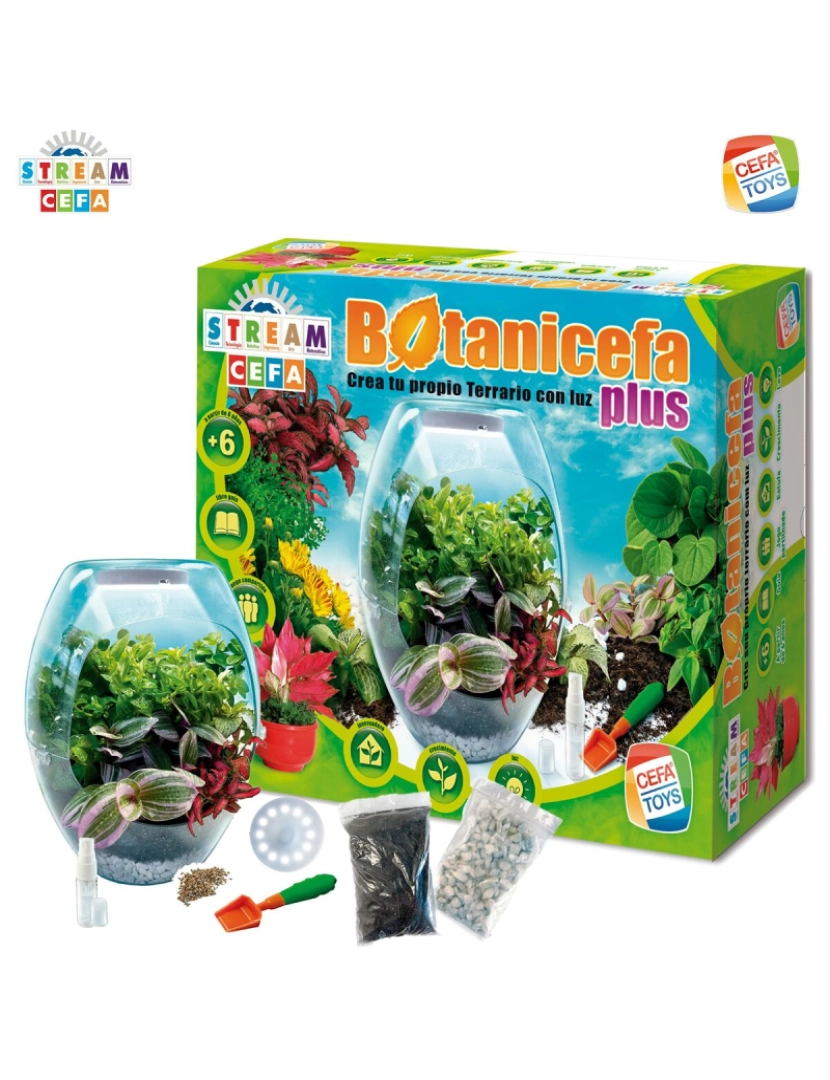 imagem de Jogo Educativo Cefatoys Botanicefa Plus Jardim2