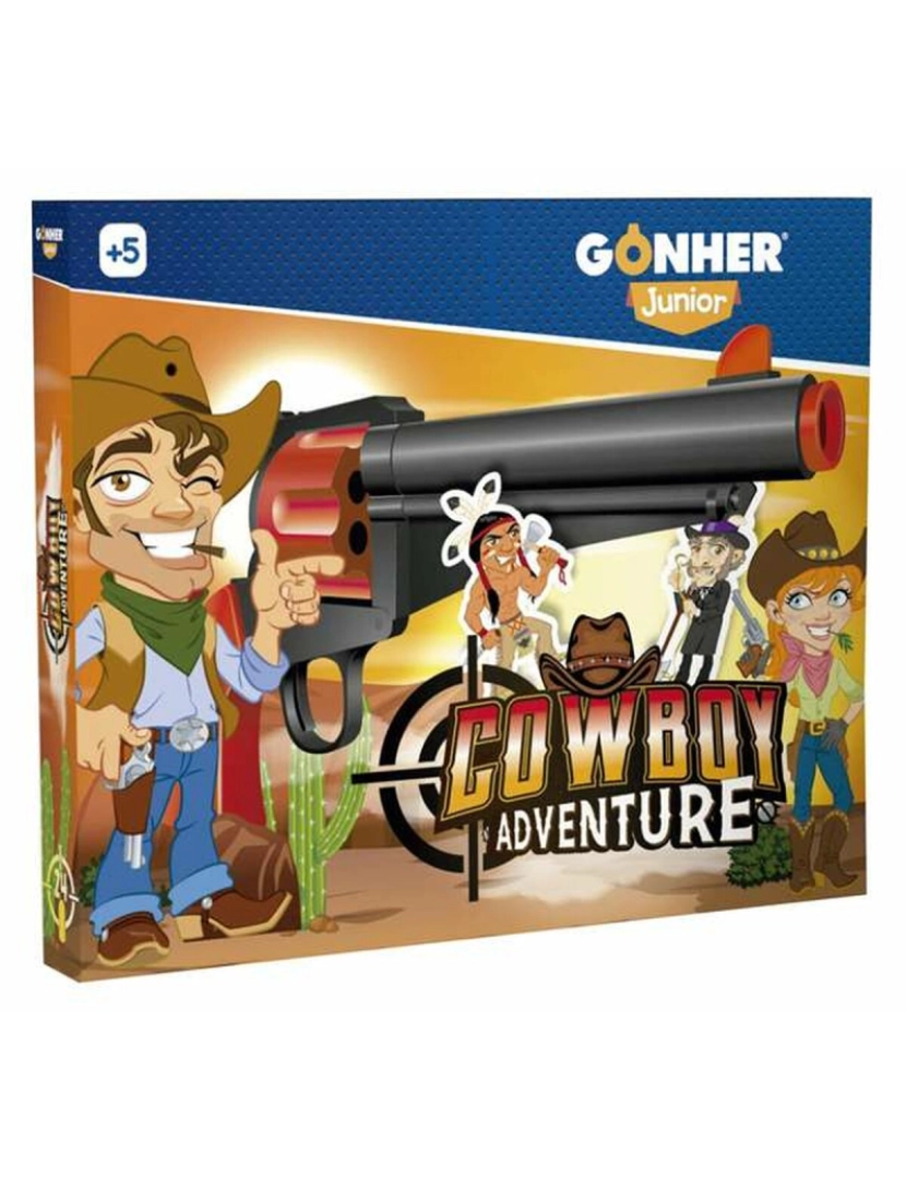 imagem de Pistola de Dardos Gonher Cowboy Adventure1