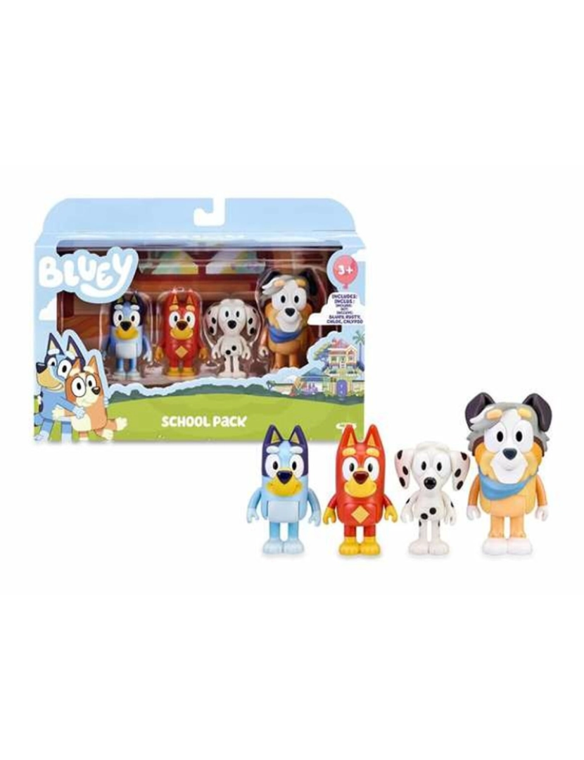 imagem de Conjunto de Figuras Bluey Family 6 cm2