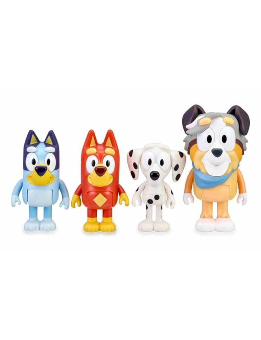 imagem de Conjunto de Figuras Bluey Family 6 cm4