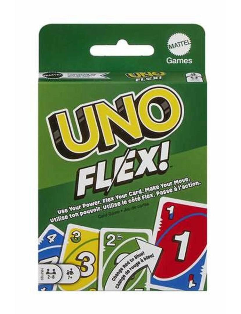 imagem de Jogos de Cartas Mattel UNO Flex1