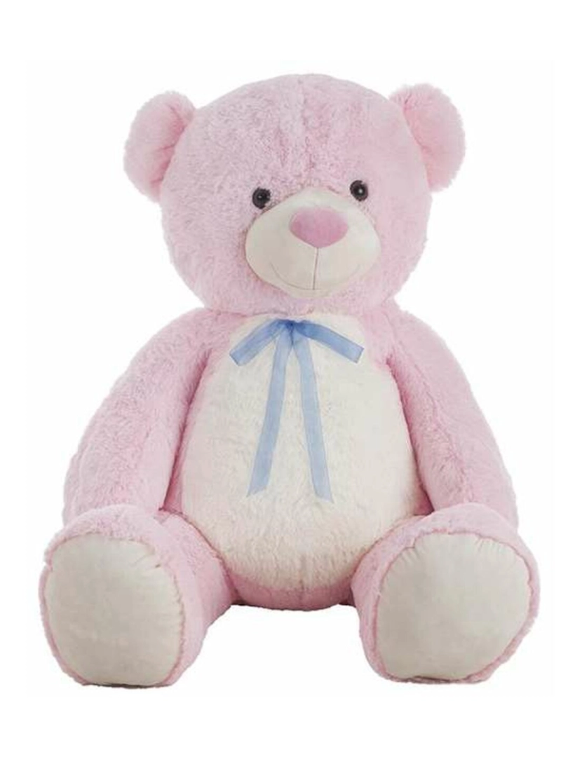 Bigbuy Fun - Urso de Peluche Jumbo Cor de Rosa 140 cm