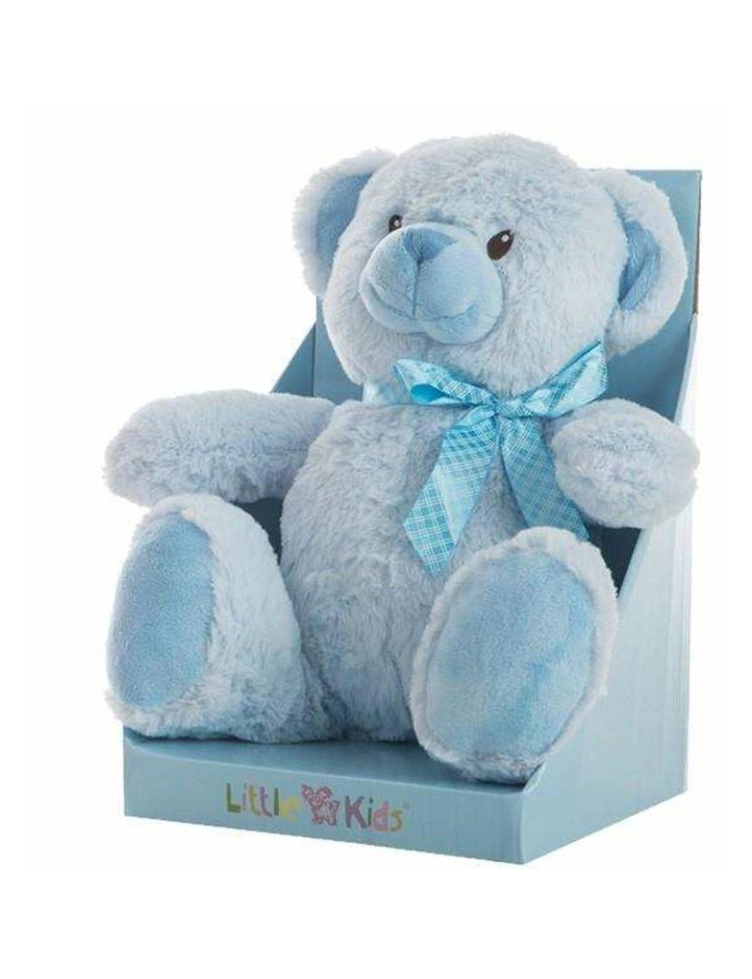 Bigbuy Fun - Urso de Peluche Baby Azul 42 cm