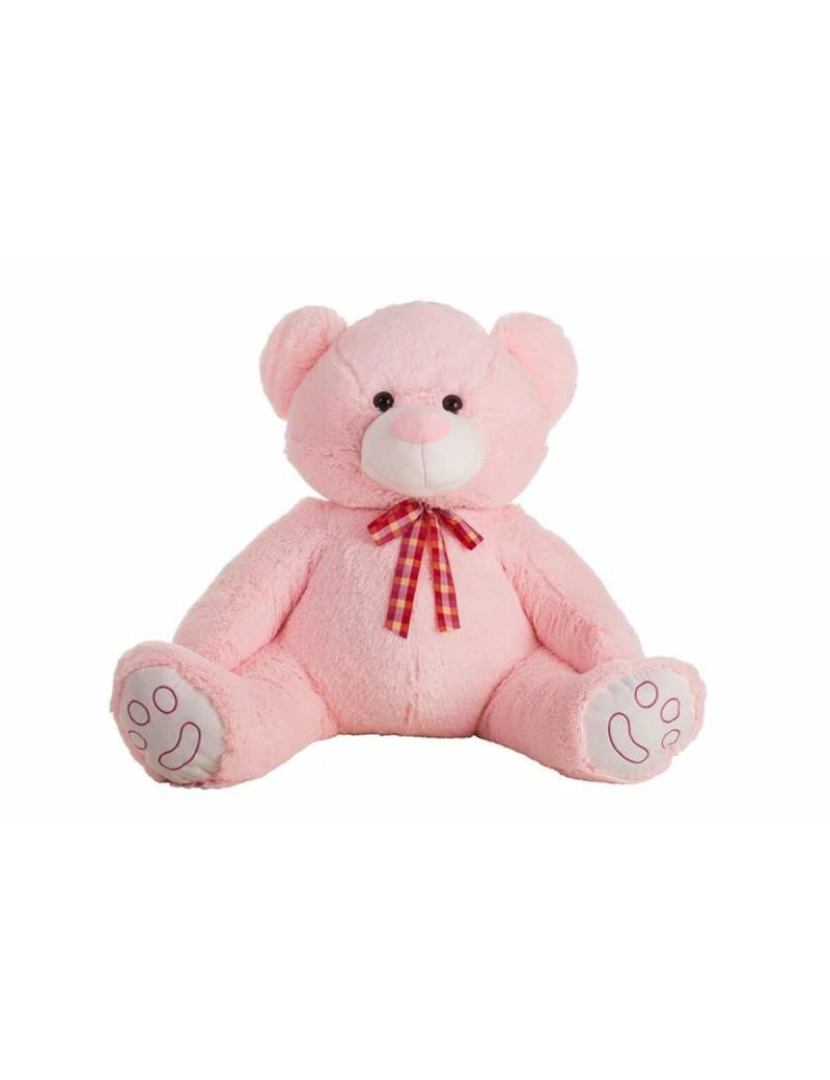 Bigbuy Fun - Urso de Peluche Evy Cor de Rosa 85 cm