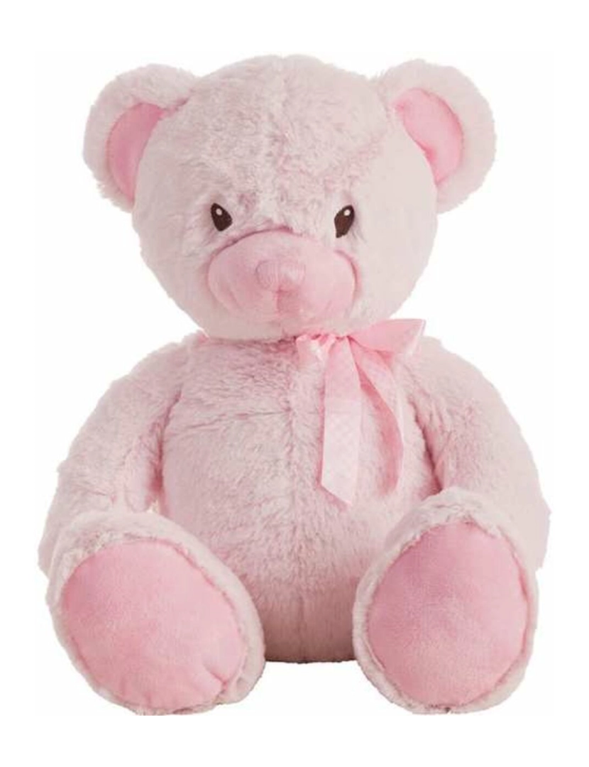 Bigbuy Fun - Urso de Peluche Baby Cor de Rosa 42 cm