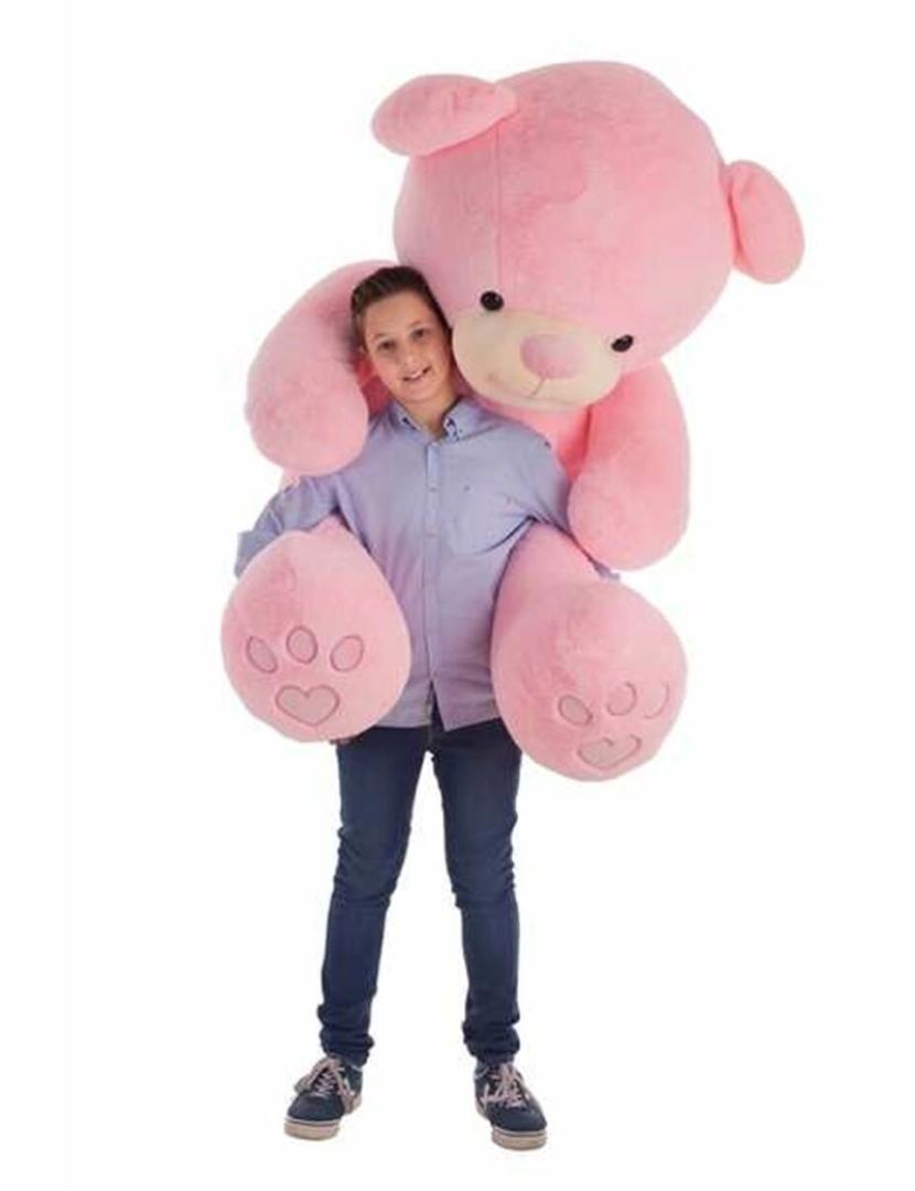 imagem de Urso de Peluche Luis Cor de Rosa 120 cm1