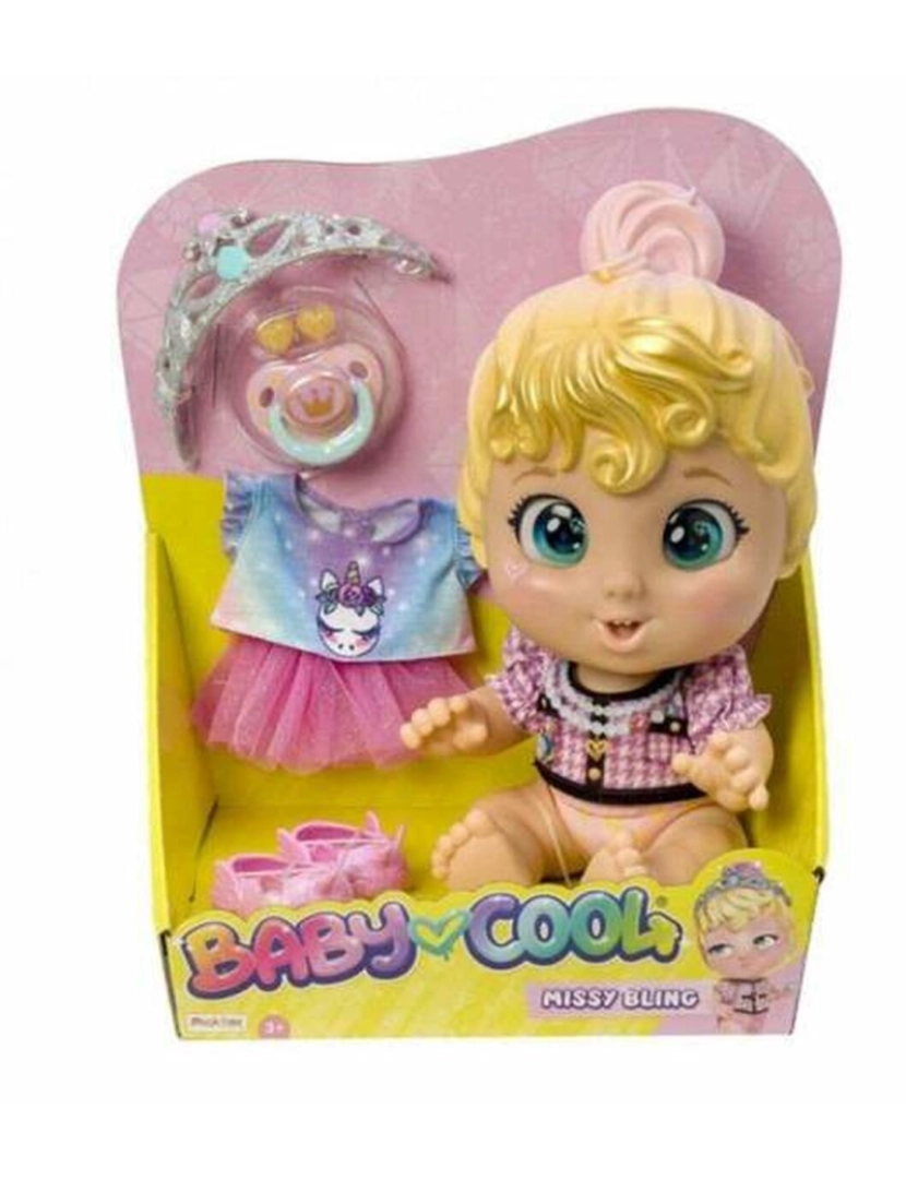 imagem de Boneca Baby Cool Myssy Bling 25,5 x 16 x 27,5 cm2