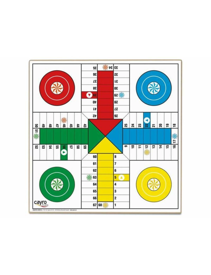 Jogo do Galo Cayro Tic Tac Toe Madeira 20 x 20 x 4 cm - Cayro