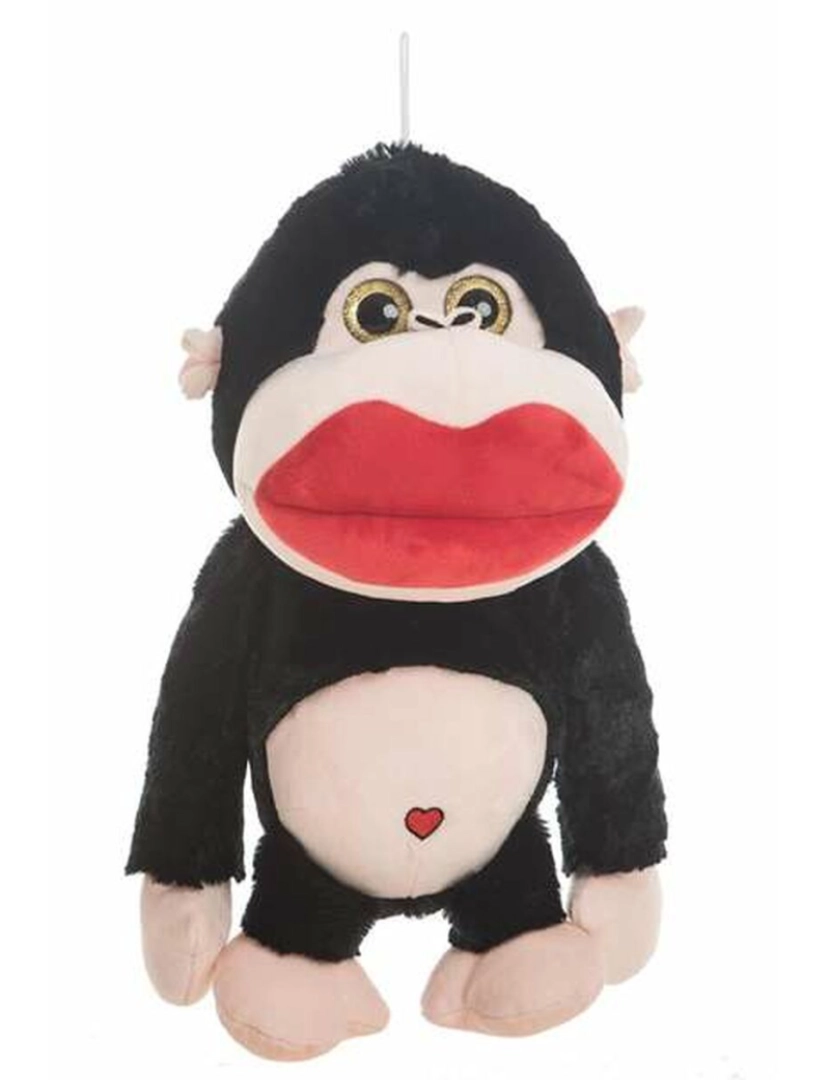 Bigbuy Fun - Peluche Kiss Macaco 35 cm