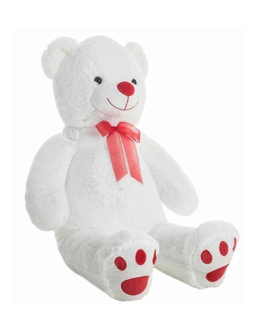 Bigbuy Fun - Urso de Peluche Pretty Branco 140 cm