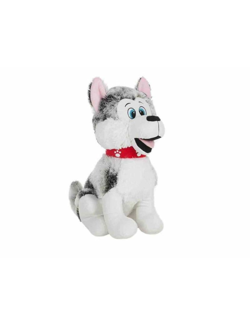 Bigbuy Fun - Peluche Husky 80 cm Cão