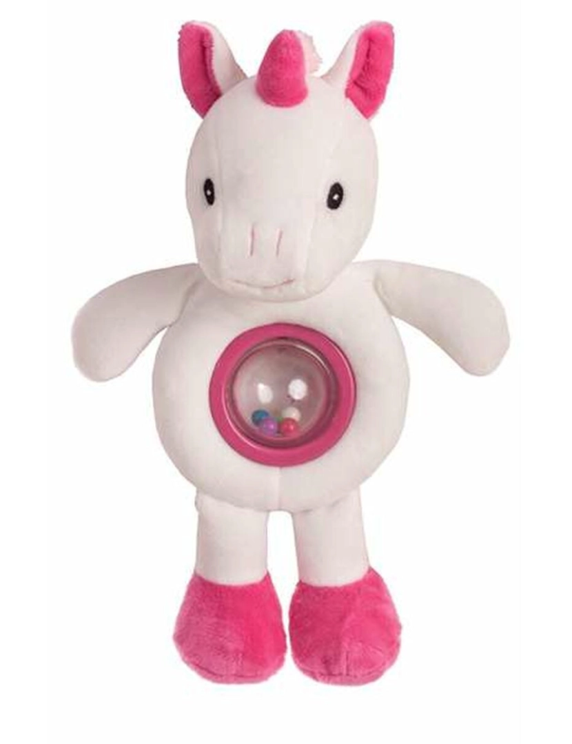 Bigbuy Fun - Peluche Chocalho Rosi Unicórnio Acrílico