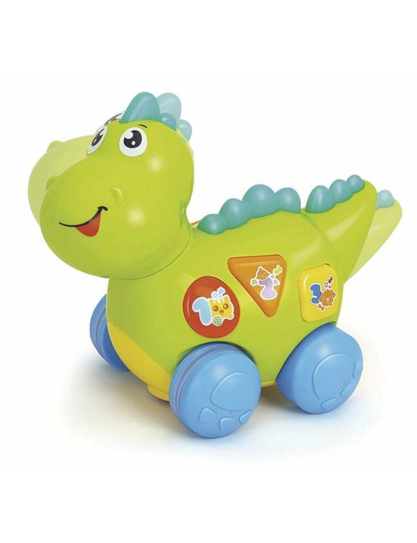 Bigbuy Fun - Brinquedo musical Leve Dinossauro 18 x 24 cm