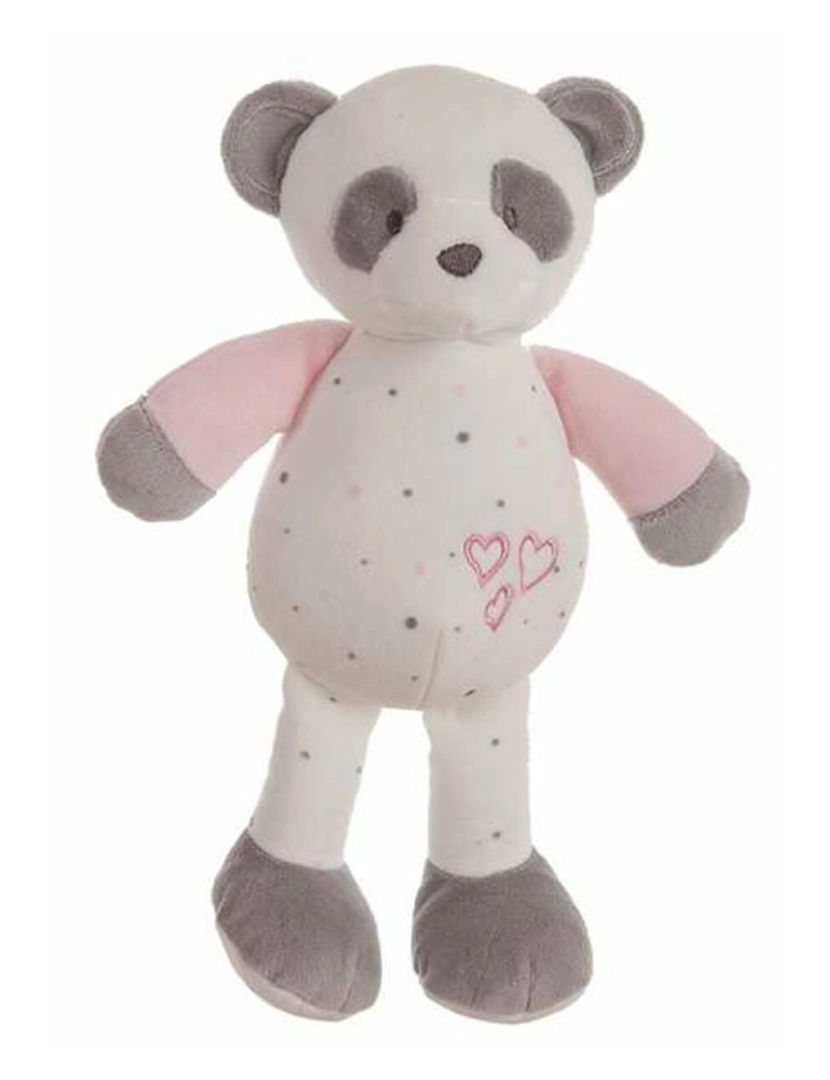 Bigbuy Fun - Peluche Urso Panda Cor de Rosa