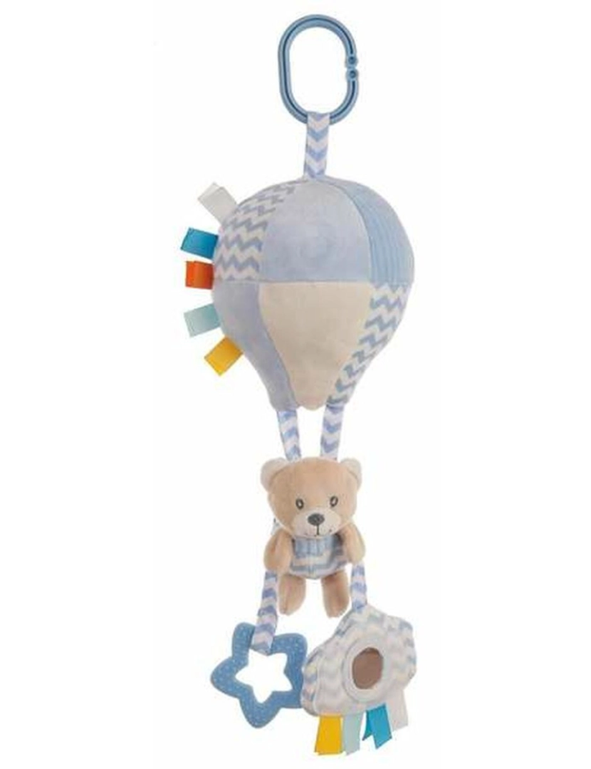 imagem de Peluche Chocalho Activity Azul Urso Globo 40 cm1