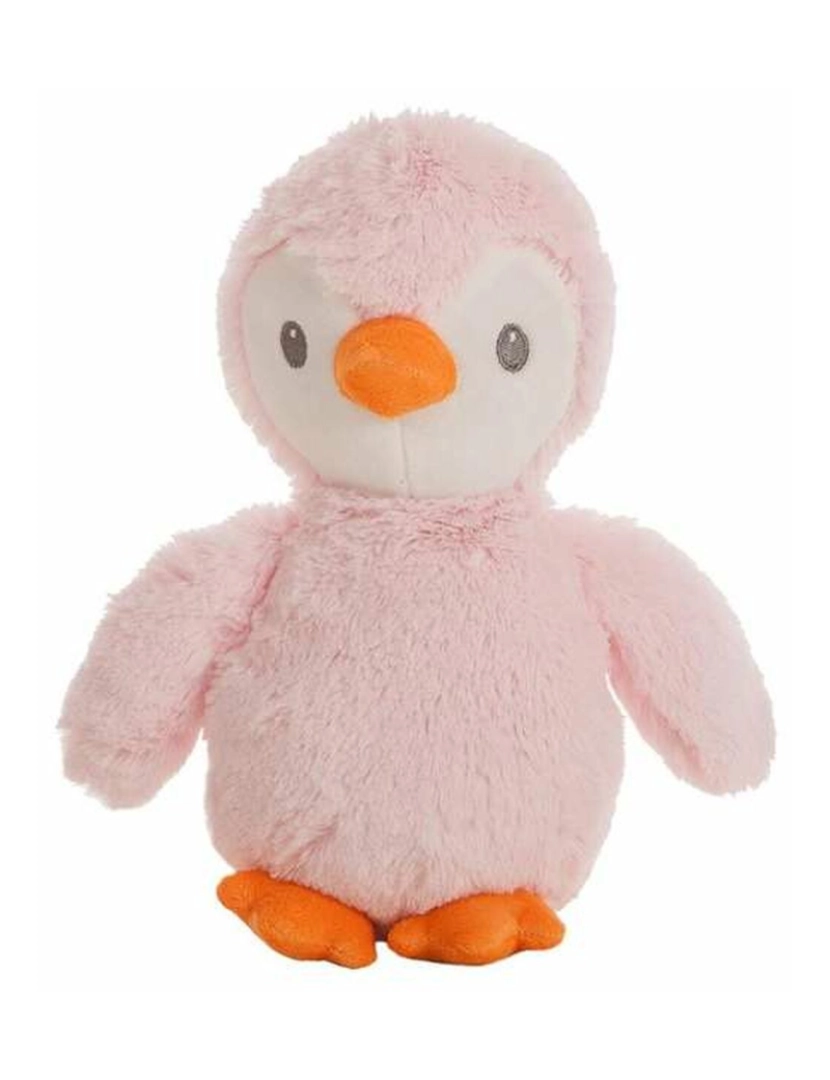 Bigbuy Fun - Peluche Pinguim Cor de Rosa