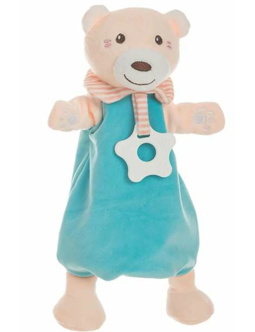 Bigbuy Fun - Marioneta de Peluche Urso Mordedor Guizo 35 cm