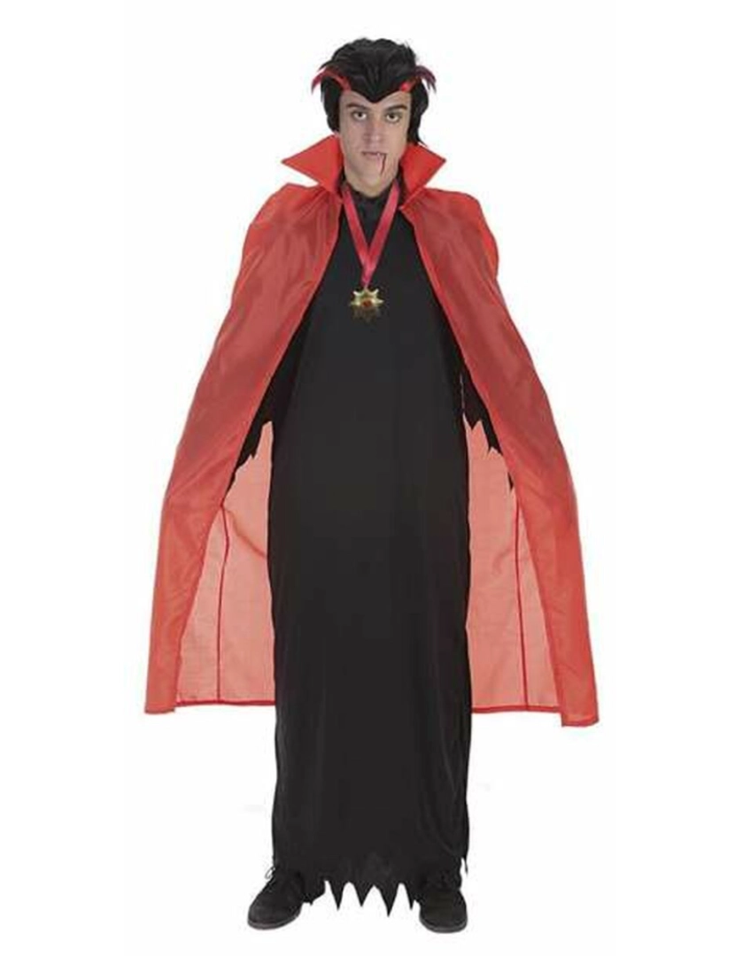 Bigbuy Carnival - Capa Vampiro M/L Vermelho