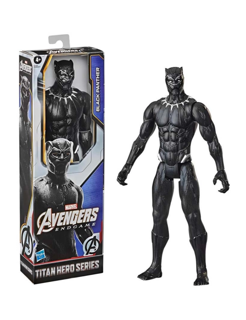 Hasbro - Avengers Figura Titan Hero Black Panther F21555X0