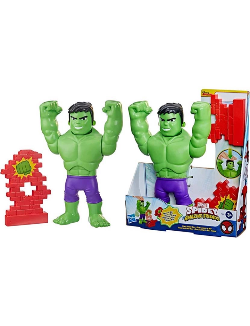 Hasbro - Spidey Mega Mighty Smash Hulk F50675L0