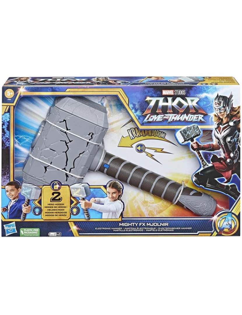 Hasbro - Avengers Thor Martelo Eletrónico F33595L0