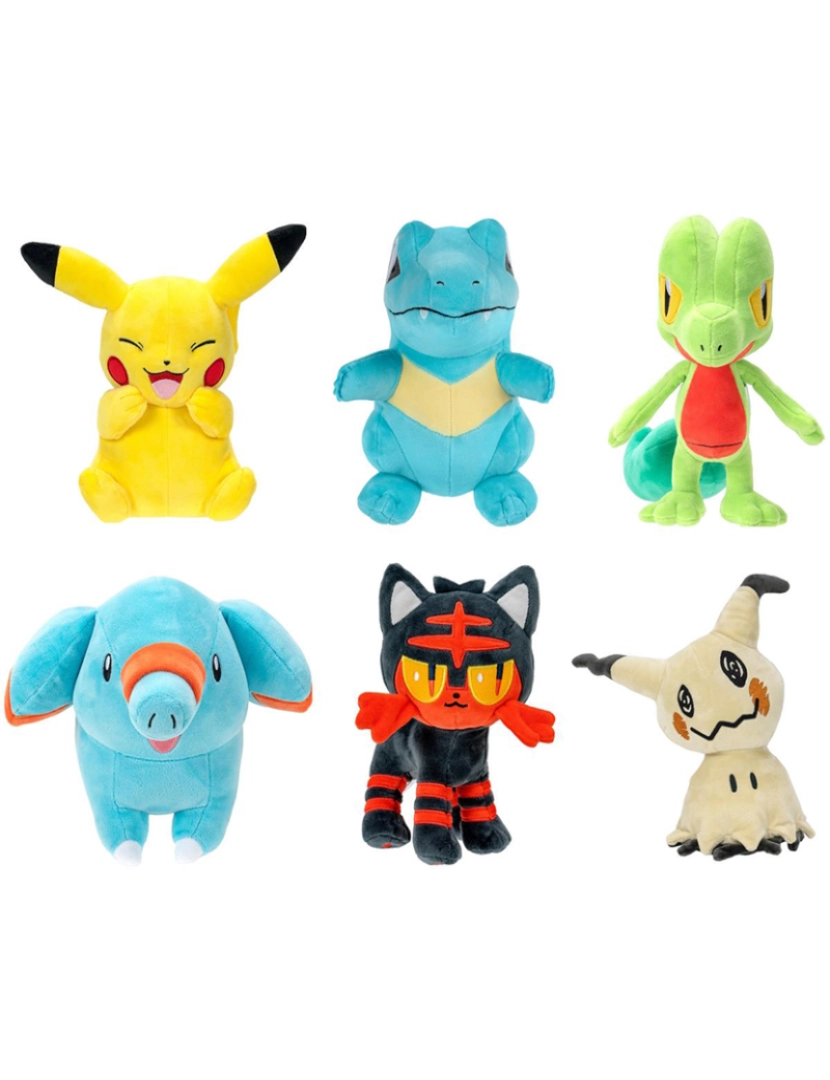 Pokemon - Pokemon Peluche Suave 21Cm 63225217