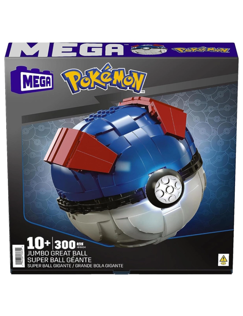 Pokemon - Mega Pokemon Jumbo Great Ball Hmw04