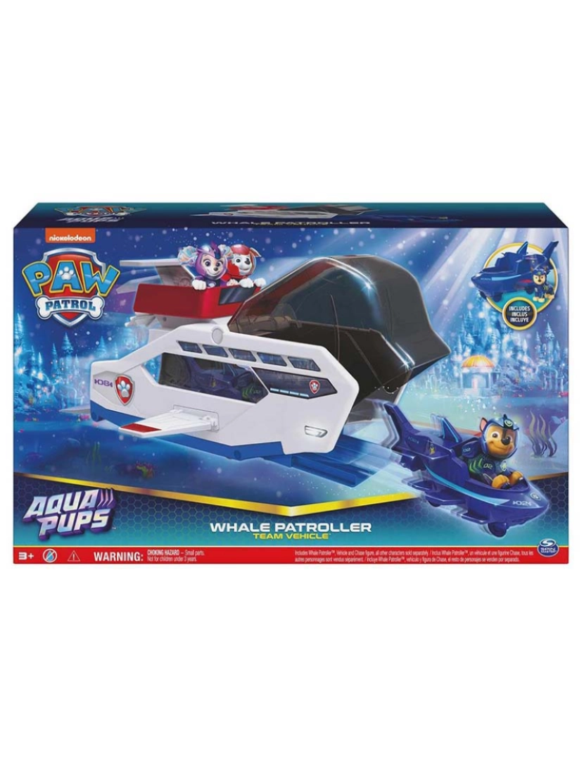 imagem de Paw Patrol Aqua Patrulheiro Baleia 126999/60653081