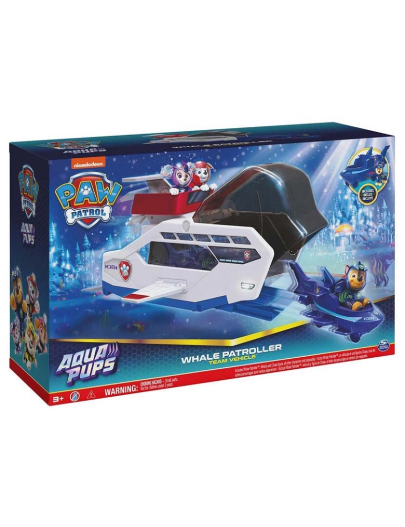 imagem de Paw Patrol Aqua Patrulheiro Baleia 126999/60653088