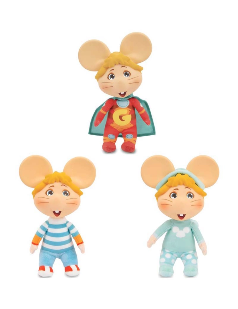 Topo Gigio - Topo gigio plush 18cm vinil e peluche