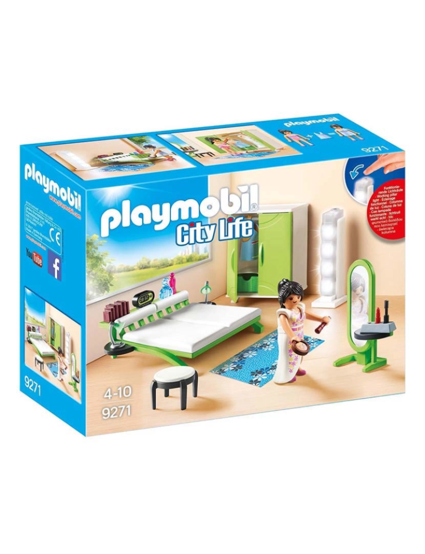 Playmobil - QUARTO DE DORMIR 9271