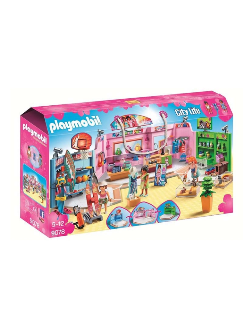 Playmobil - GALERIA COMERCIAL COM 3 LOJAS 9078