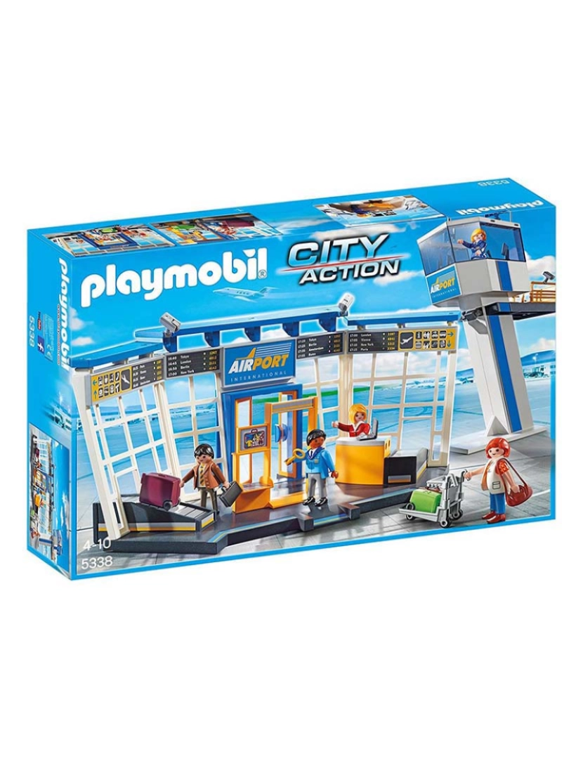 Playmobil - AEROPORTO COM TORRE DE CONTROLO 5338