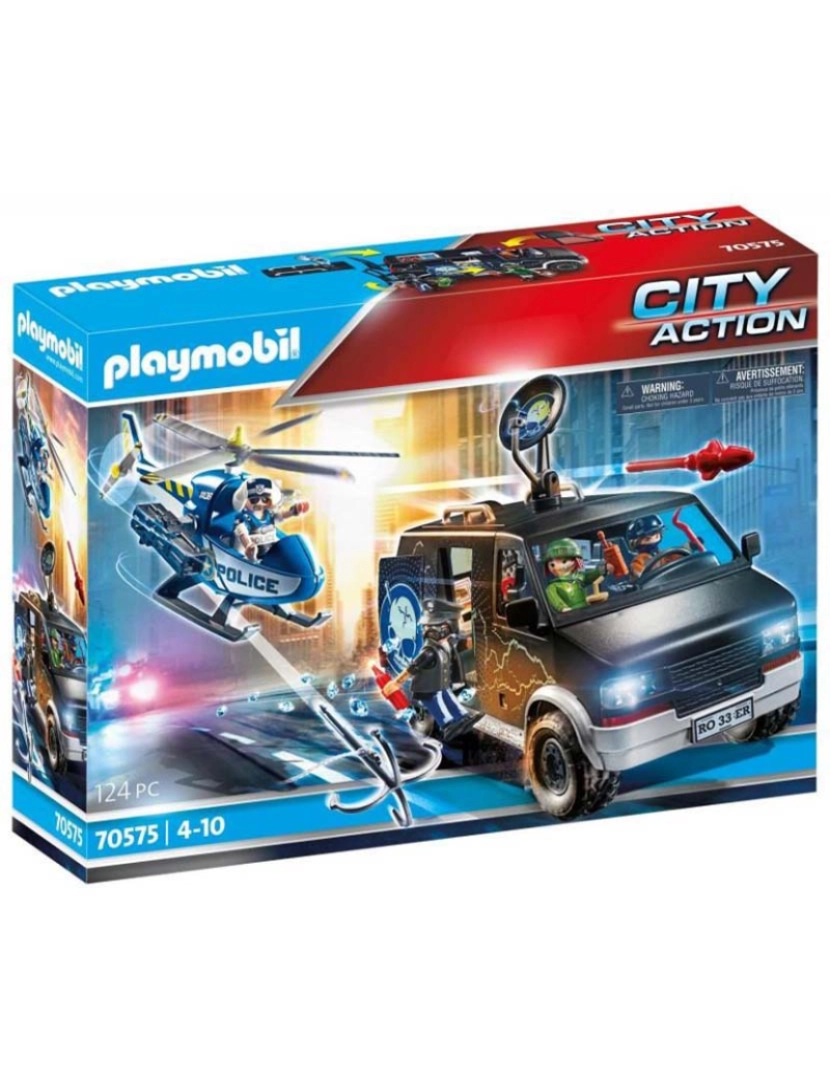 Playmobil - HELICOPTERO DA POLICIA 70575 