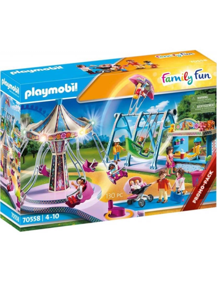 Playmobil - GRANDE PARQUE DE DIVERSÕES 70558