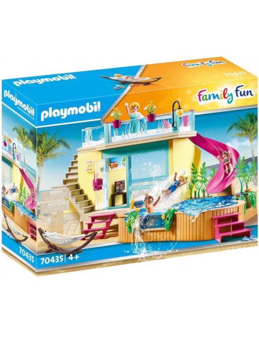 Playmobil - BUNGALOW COM PISCINA 70435