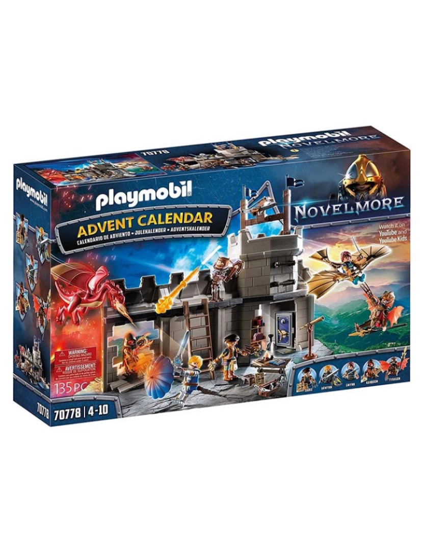 Playmobil - CALENDARIO DO ADVENTO NOVELMORE OFICINA 70778