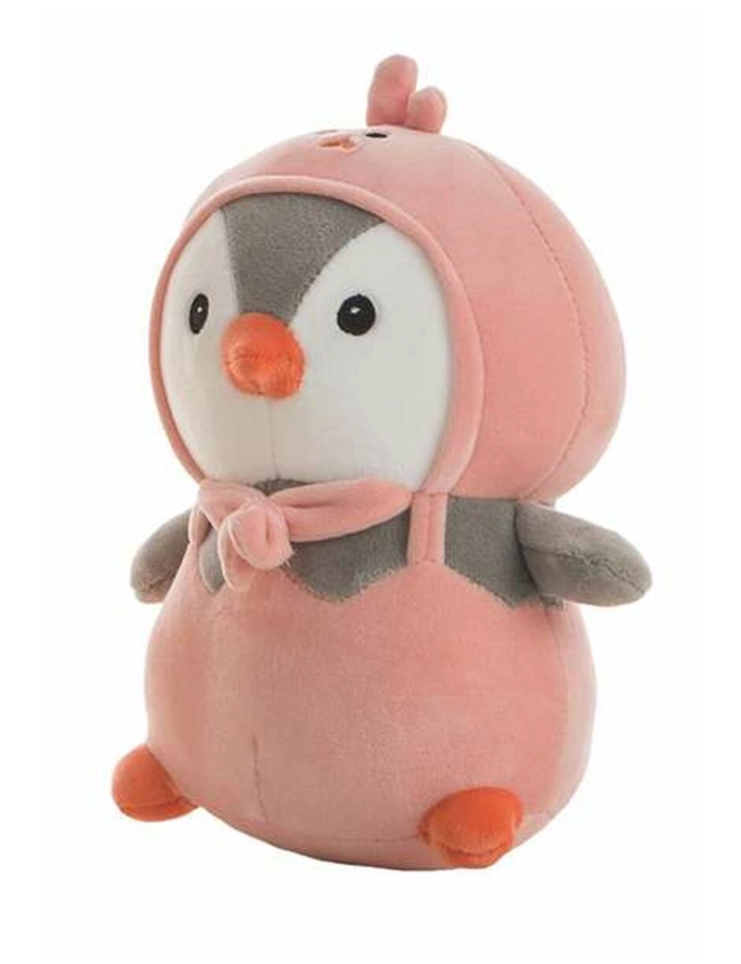 imagem de Peluche Kit Pinguim Cor de Rosa 25cm1