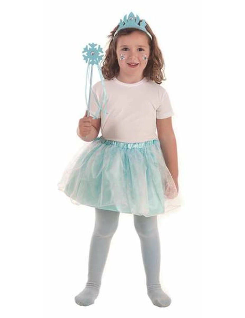 imagem de Fantasia para Crianças Princesa das Neves Azul (3 Peças)1