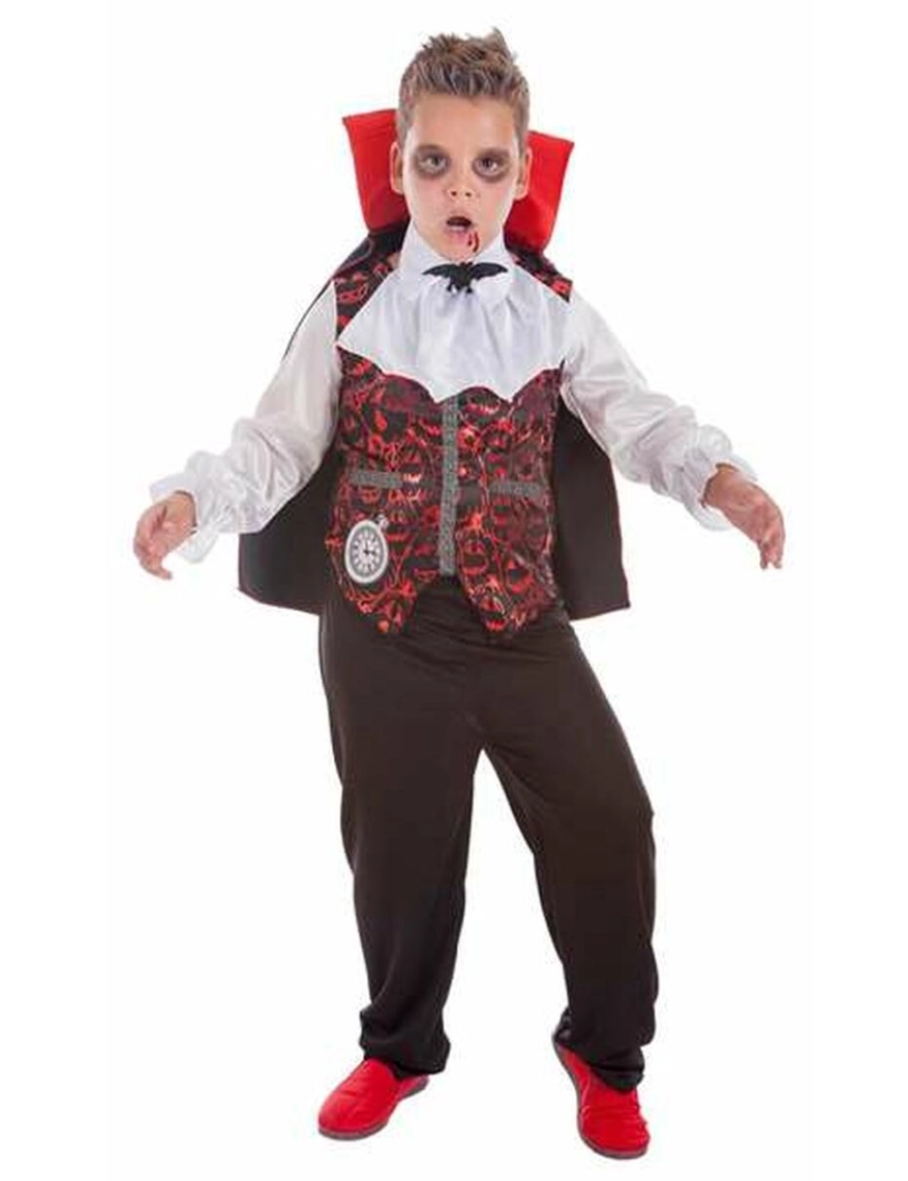 Bigbuy Carnival - Fantasia para Crianças 3-6 anos Vampiro (4 Peças)