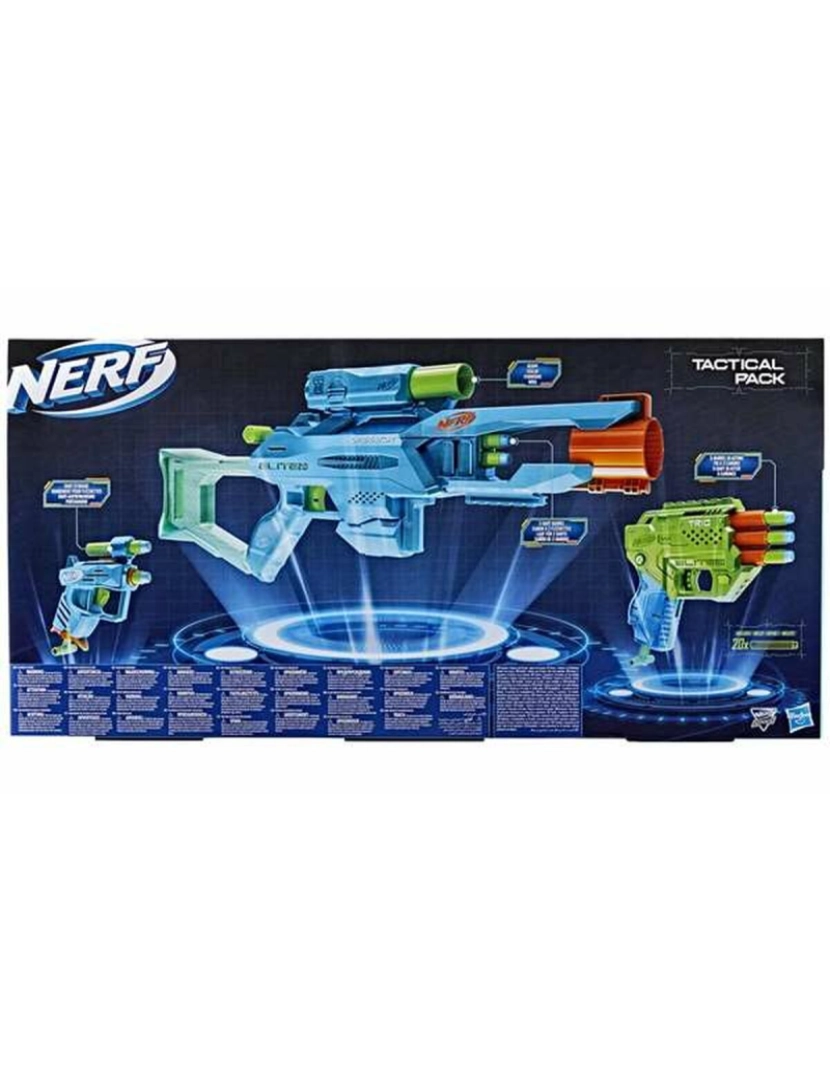 imagem de Pistola Nerf Elite 2.0 Nerf Tactical Pack 66 x 33 x 6,7 cm3