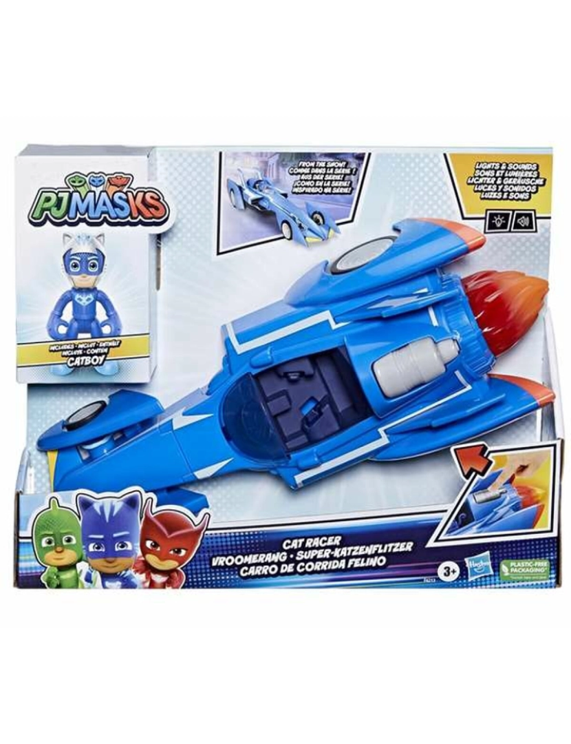 imagem de Playset de Veículos PJ Masks Super Cat-Mobile4