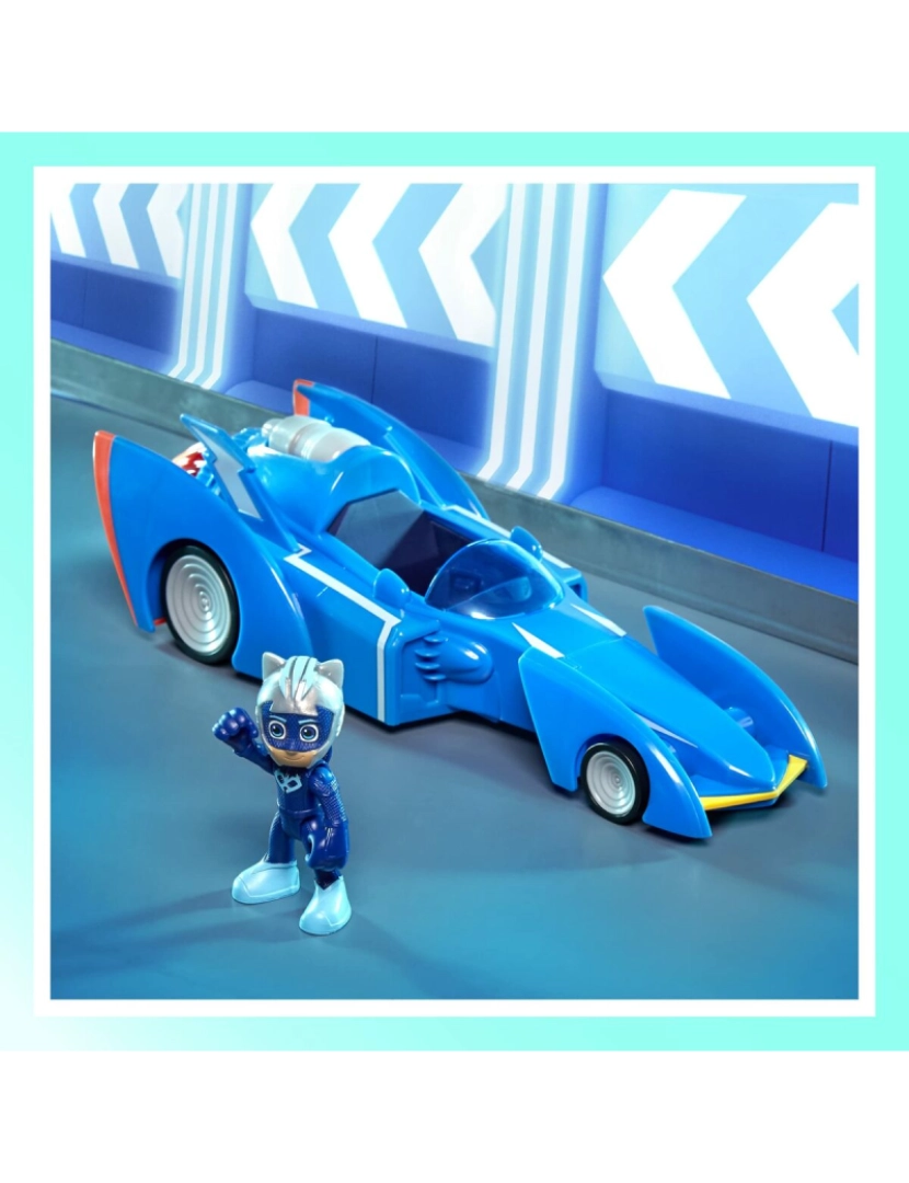 imagem de Playset de Veículos PJ Masks Super Cat-Mobile5