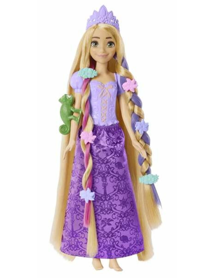 Princesses Disney - Boneca Princesses Disney Rapunzel Fairy-Tale Hair Articulada